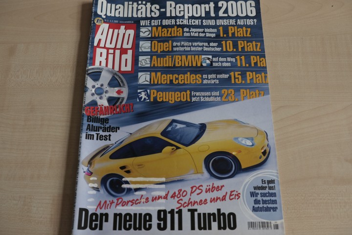 Deckblatt Auto Bild (05/2006)
